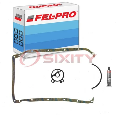 Fel-Pro Oil Pan Gasket Set for 1987-1988 Oldsmobile Firenza 2.0L L4 Engine ts - Image 1 of 4