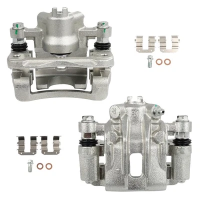 2x Rear Brake Calipers For Dodge Attitude 2006-2009 Hyundai Accent 2006-2007 Foto 1 de 4