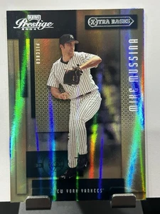 2004 Donruss Playoff Prestige Mike Mussina #131 Xtra Bases /150 New York Yankees - Picture 1 of 2