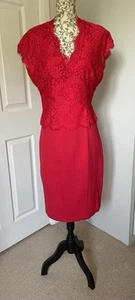 Ted Baker Sarvani Scallop Lace Bodice Dress Size 3 UK 12 New with Tags RRP €215 - Picture 1 of 13