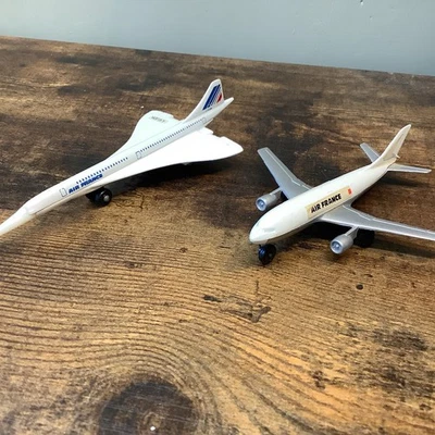 MATCHBOX SKYBUSTERS AVIONES CONCORDE A300 B Airbus AIR FRANCE 1973 Foto 1 de 4