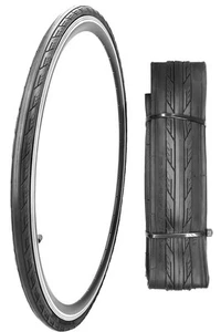 700X25C BikeTire Road,Pneumatico Bici Pieghevole Ricambio,Comfort City Commuter... - Foto 1 di 6