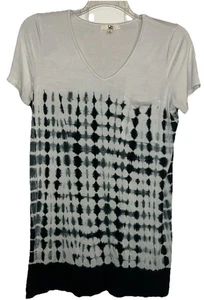 Abito donna Ya Los Angeles bianco e nero con taschino. T Shirt Stile Taglia S - Foto 1 di 4