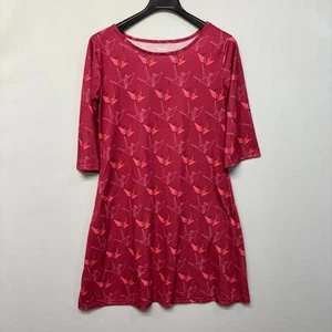 Svaha Women 100% Organic Cotton Dress Size Large Paper Crane Print D014 -22 - Bild 1 von 14