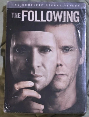 The Following: the Complete Second (2) Season DVD (2014) Brand New Kevin Bacon - Image 1 of 4