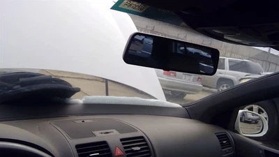 Espelho retrovisor interno 06 07 2008 09 Volkswagen VW Golf GTI preto - Imagem 1 de 4