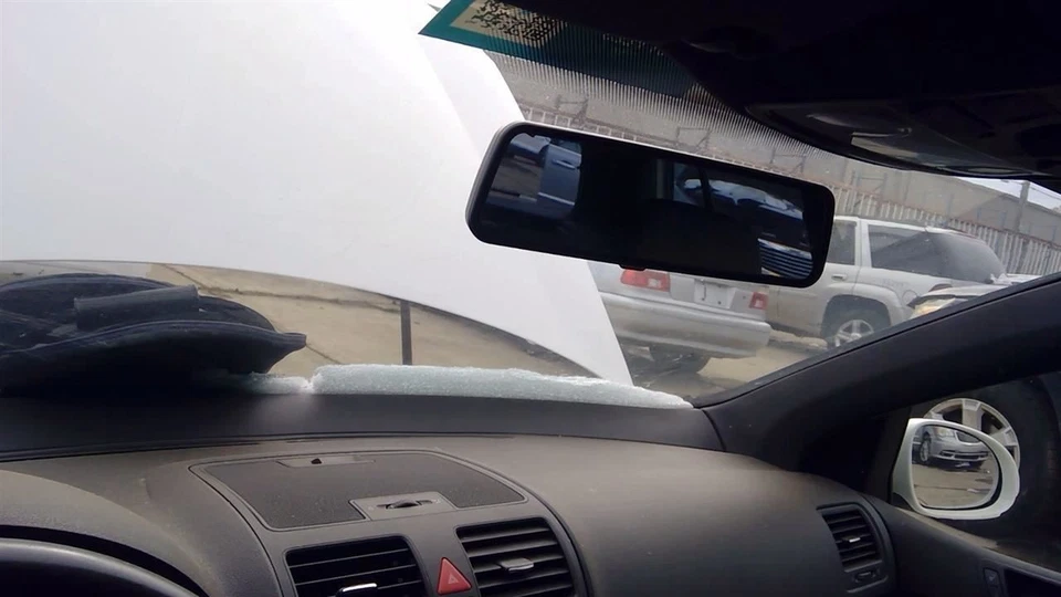 06 07 2008 09 Espejo retrovisor interior negro Volkswagen VW Golf GTI Foto 1 de 4