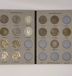 Dal 1971 al 1978-P-D Eisenhower Dollar Set (16 monete) - Foto 1 di 4