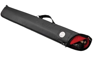Casemaster 1x1 Soft Vinyl Pool/Billiard Cue Case Black - Picture 1 of 3