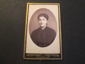 PHOTO CDV jeune femme cliche JACOTIN PARIS - Picture 1 of 1