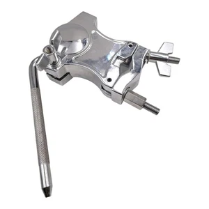 Drum Cowbell Clamp Professional 360 Degree Rotation Open Design Hardware Two - Picture 1 of 5