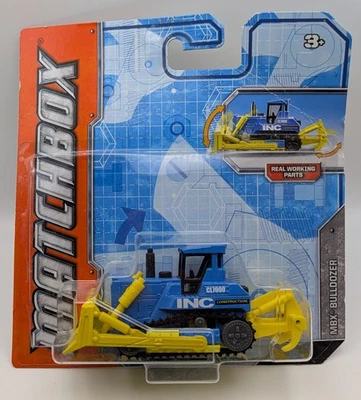 2011 Matchbox MBX Bulldozer Real Working Parts NEW SEALED - Image 1 of 4