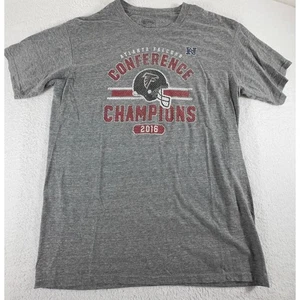 Atlanta Falcons NFL Pro Line Shirt Mens L Large Gray Conference Champions 2016 - Picture 1 of 4