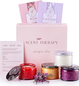 Aromatherapy Candle Gift Set for Women- Scented Candles for Home, Unique Decor P - Picture 1 of 9