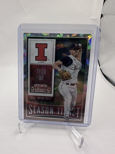 2015 Panini Contenders - Season Ticket Cracked Ice #95 Tyler Jay /23 (RC)