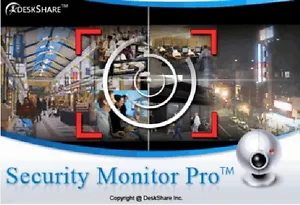 Security Monitor Pro Professional Video Surveillance Software 4 Cameras CCTV - Picture 1 of 5