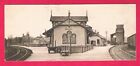 Carte postale photo signet gare du Grand Tronc à Orillia, Ontario 1910