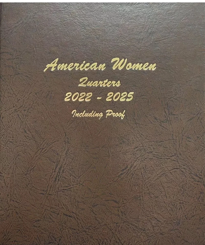 Dansco Album American Women Quarters #8141 PDSS 2022-2025 With Proofs