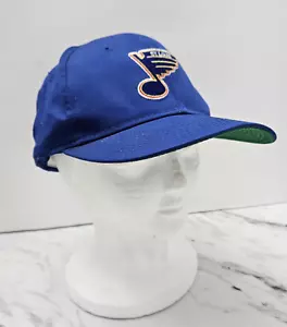 90s St. Louis Blues NHL Snapback YoungAn Hat G.C.C OSFA Hockey Cap Vintage - Picture 1 of 7