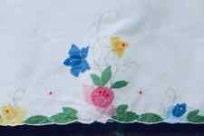 Vintage Pair of Floral Pillowcases