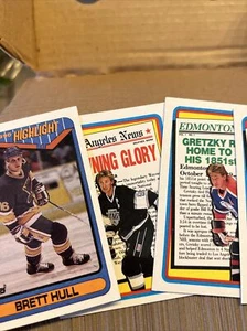cartes Bonnes Conditions-Anglais Tops NHL 1990- English Only- - Photo 1 sur 6