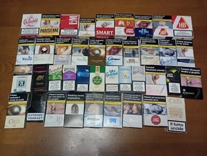 LOTTO I/2024  40 PACCHETTI SIGARETTE TUTTI DIVERSI  VARI TIPI VUOTE OTTIME - Imagen 1 de 6