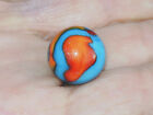 Peltier NLR Hybrid Superman Marble w/ Awesome "S" ~Deep Rich Colors Size: 21/32”