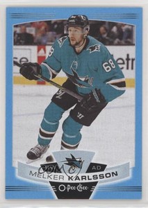 2019-20 O-Pee-Chee Blue Melker Karlsson #465