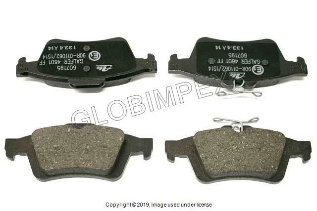 VOLVO C30 C70 S40 V50 (2004-2013) Brake Pad Set REAR ATE OEM + 1 YEAR WARRANTY - Image 1 of 1