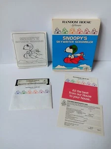 Commodore 64 Snoopys Skywriter Scrambler Computer Game Software Tested/Works - Picture 1 of 15