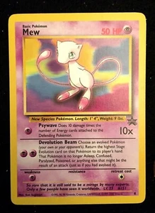 Pokémon Black Star 2000 promoción #8 Mew nunca jugado - Imagen 1 de 2