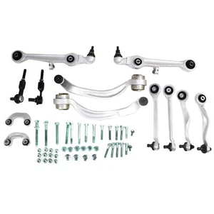 Front Control Arms Tie Rod Ends Sway Bar Links Kit for Audi A4 Quattro S4 A6 - Picture 1 of 1