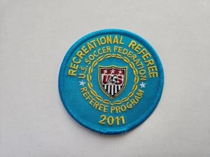 United States Soccer Federation - Recreational Referee 2011 embroidered patch - Picture 1 of 2