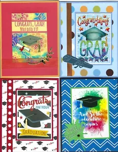 Handmade GRADUATION CARDS -- #G3--Lot of 4 - Picture 1 of 1