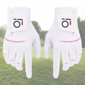All Weather Grip Damen Golfhandschuhe Paar Linkshand Rechts Mikrofaser Hot Wet - Bild 1 von 11