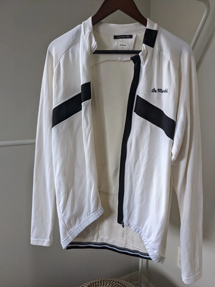 Camisa De Marchi Blanca Manga Larga Talla L Hecha en Italia  Foto 1 de 3