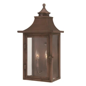 Acclaim Lighting St. Charles 2 Light 19" Wall Sconce, Copper Patina - 8312CP - Picture 1 of 1