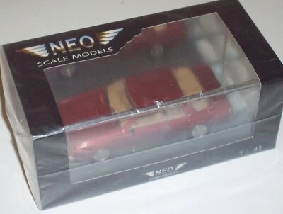NEO SCALE MODELS 1/43 43443A MITSUBISHI SAPPORO MK1 1982 red metallic metallizza - Immagine 1 di 4