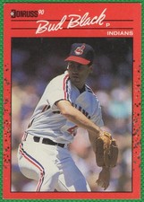 Bud Black - 1990 Donruss #556 - Cleveland Indians Baseball Card