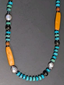 Türkis Abalone Perlenkette 21" - 23" - Bild 1 von 24