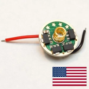 17mm SUPER VERSATILE LED Flashlight Driver w/ 22 Mode Groups - XM-L2 XP-G2 XP-E2 - Picture 1 of 2