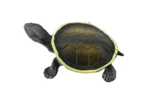 Turtle, Side Necked Turtle, Hand Painted, Realistic Toy 2 1/2" CH430 BB109 - Picture 1 of 8
