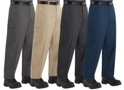 Red Kap Pants Cell Phone Pocket Men's Industrial Work Uniform Clothes - Image 1 of 4