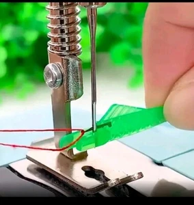 Needle Threader Tool Fish Shape For Sewing Machine 1 Piece Random Colour - Picture 1 of 8