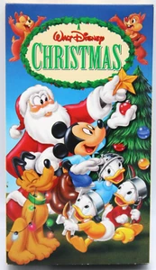 Disney's "A Walt Disney CHRISTMAS" Vintage VHS 1997 HTF Cover Version 6 Stories - Picture 1 of 6