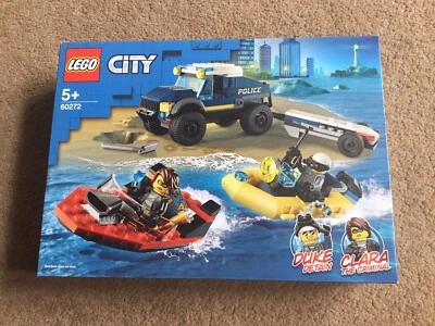 LEGO - CITY - ( SET 60272 - ELITE POLICE BOAT TRANSPORT ) - BRAND NEW - Image 1 of 2
