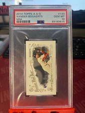 2019 Topps Allen & Ginter Mini RC - Xander Bogaerts #133 - PSA 10 Red Sox POP 12