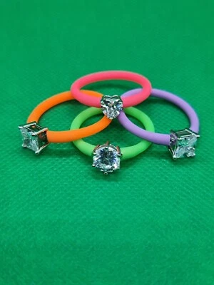 Anello Summer In Argento 925 Linea Amati Jewelry - Diversi Colori e Forme-NOVITA - Immagine 1 di 2