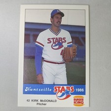1986 Burger King Huntsville Stars Kirk McDonald