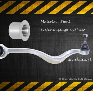 BMW E39 5er Hülse/Buchse Querlenker Schwenklager Achsschenkel vorne links rechts - Bild 1 von 2